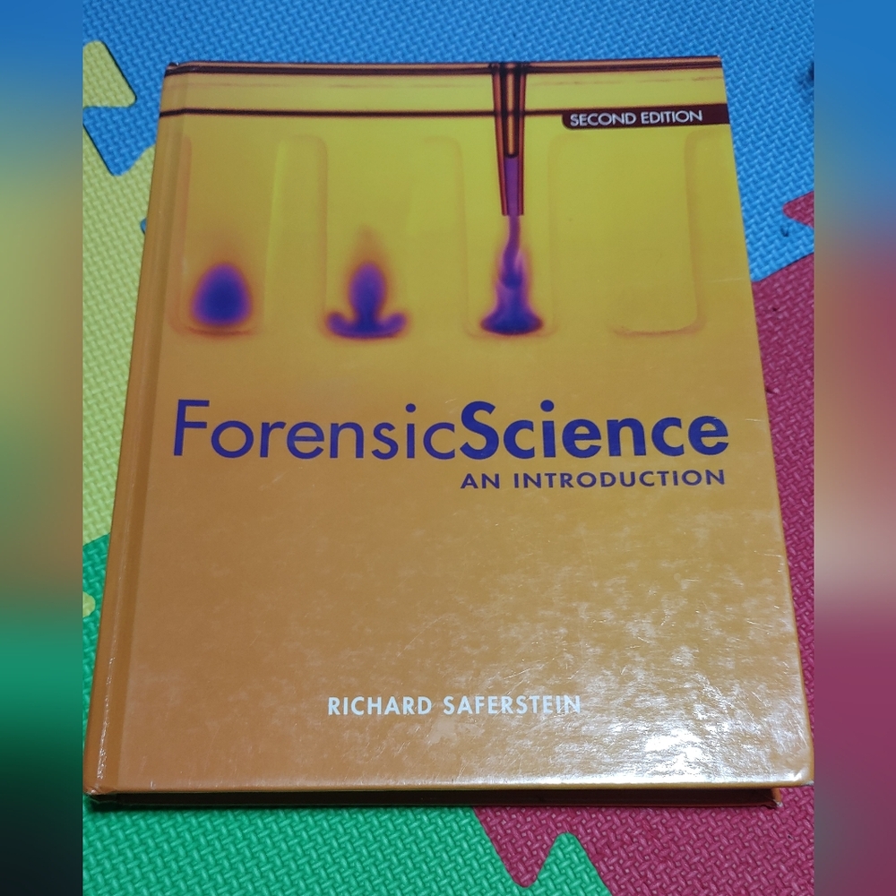 Forensic Science An Introduction By Richard Saferstein Hardcover Book